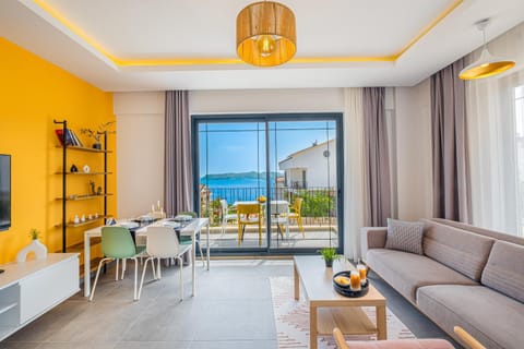 Seating area, Sea view