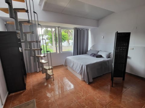 Bed, Photo of the whole room, Bedroom, Garden view, wardrobe