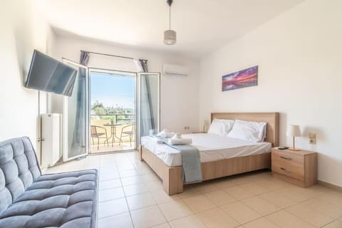 Bed, View (from property/room), Balcony/Terrace, Living room, Photo of the whole room, Seating area