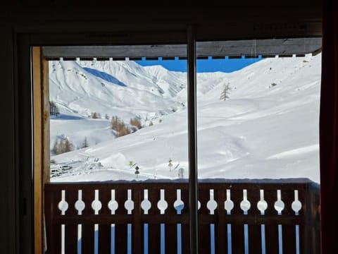 Appartement 1 chambre, calme, vue dégagée, La Foux Apartment in Allos