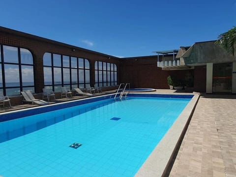 Pool view, Swimming pool, sunbed