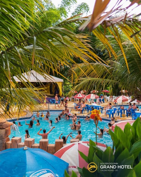 Day, People, Aqua park, Pool view, Swimming pool, group of guests, sunbed