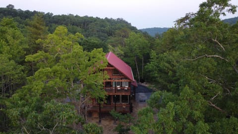 Property building, Spring, Day, Mountain view