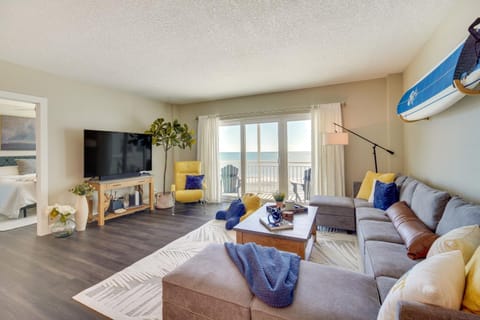 Oceanfront Satellite Beach Condo with Balcony, Views Apartment in South Patrick Shores