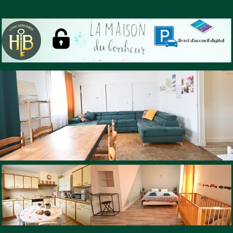 Kitchen or kitchenette, Living room, Dining area, Bedroom
