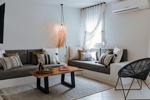 Living room, Seating area, air conditioner