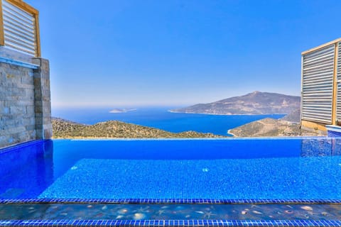 Natural landscape, Mountain view, Pool view, Sea view, Swimming pool