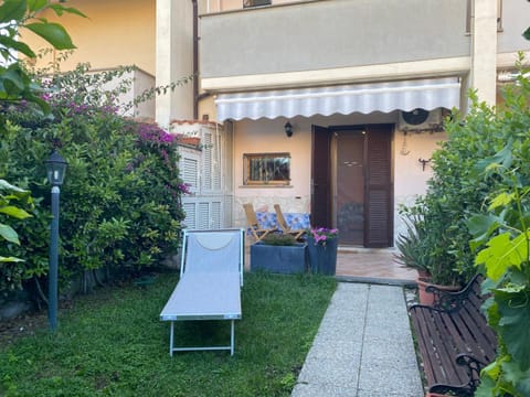 Patio, Garden, Garden view, sunbed
