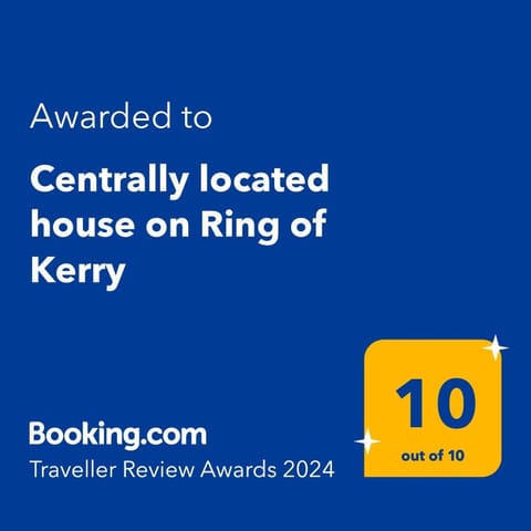 Centrally located house on Ring of Kerry House in County Kerry
