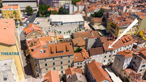 Property building, Day, Neighbourhood, Bird's eye view, City view, Landmark view, Street view, Location