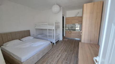 Bed, Photo of the whole room, Bedroom, bunk bed