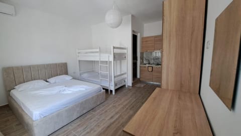 Photo of the whole room, wardrobe