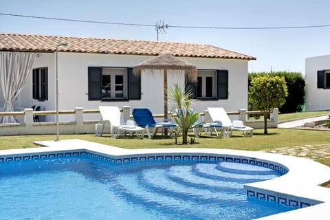 Property building, Living room, Swimming pool