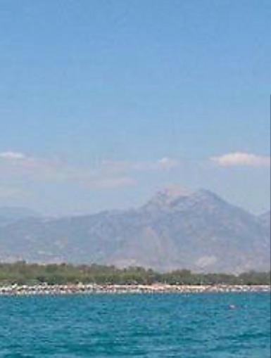 Nearby landmark, Natural landscape, Mountain view, Sea view