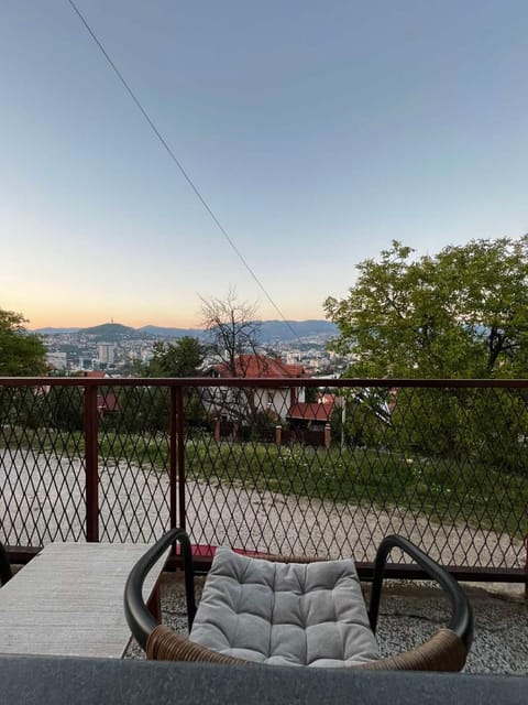 Natural landscape, Balcony/Terrace, City view, Mountain view