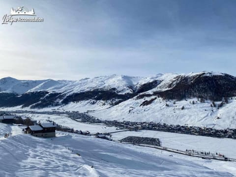 Natural landscape, Winter, Mountain view