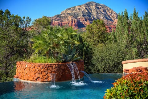 Mountain view, Pool view, Swimming pool