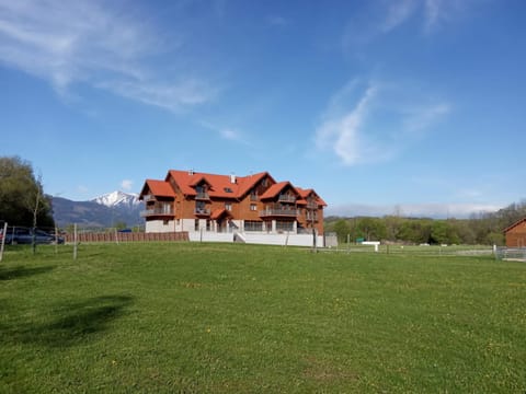 Property building, Natural landscape, Garden, Mountain view