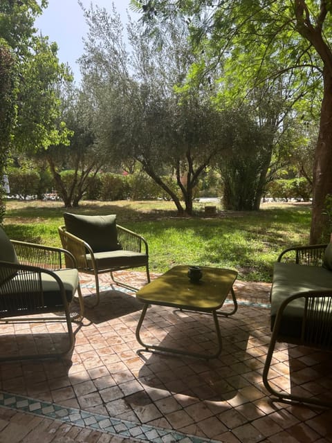 Natural landscape, Garden, Living room, Garden view