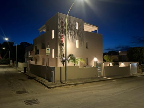 Property building, Night, Neighbourhood
