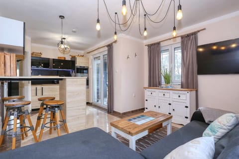 TV and multimedia, Kitchen or kitchenette, Living room, Seating area, Dining area, minibar, pet friendly, stove