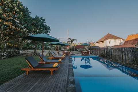 Garden, Swimming pool, sunbed