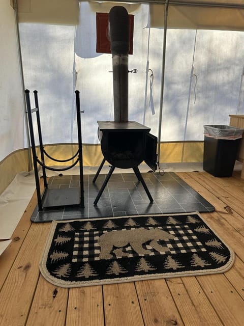 Starlit Nights during Natures Cozy Retreat Luxury tent in Roaring River Township