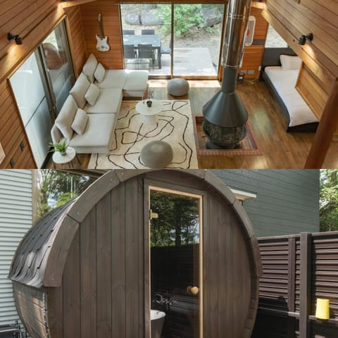 Communal lounge/ TV room, Sauna, Living room