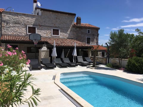 Property building, Patio, Pool view, sunbed