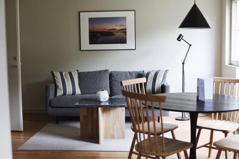 Living room, Seating area, Dining area