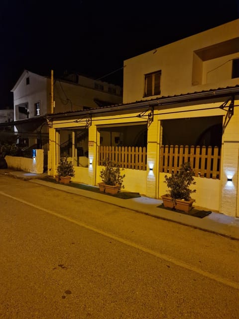 Property building, Facade/entrance, Night, Street view