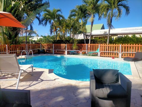 Patio, Day, Pool view, Swimming pool, sunbed