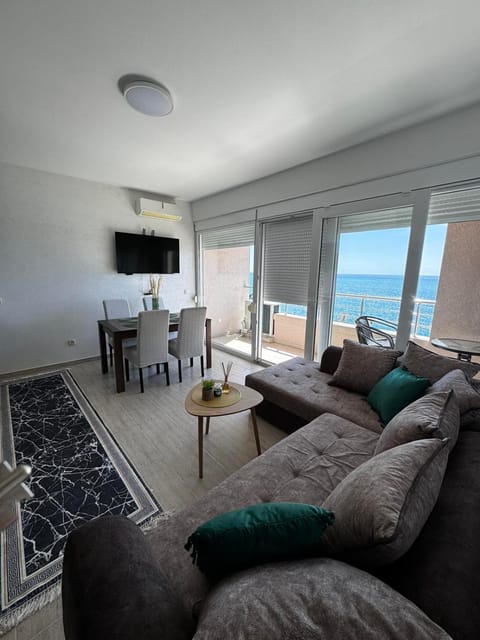 Property building, Living room, Dining area