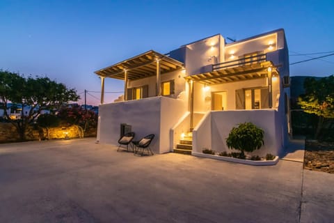 Property building, Patio, Night, Balcony/Terrace