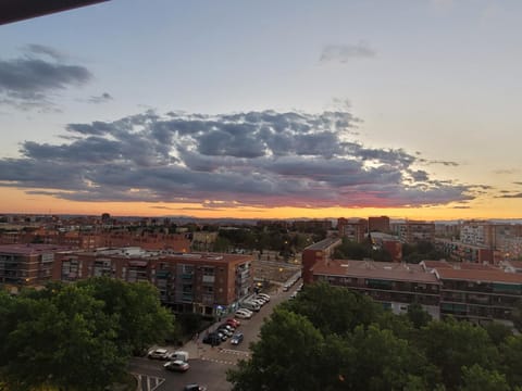 Neighbourhood, City view, Sunset