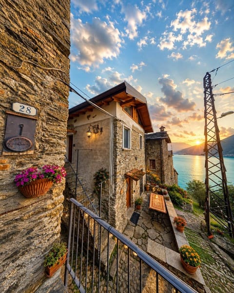 Property building, Day, Natural landscape, View (from property/room), Garden view, Garden view, Lake view, Lake view, Mountain view, Mountain view, Sunrise, Sunset