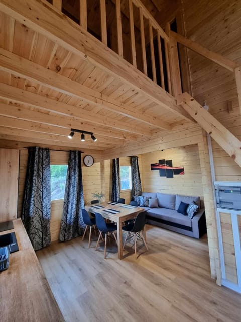 Domek letniskowy piętrowy na Kaszubach jezioro Ostrów Mausz House in Pomeranian Voivodeship