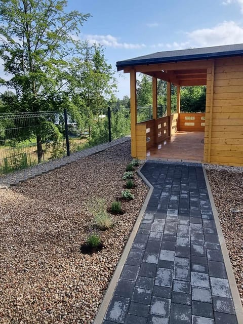 Domek letniskowy na Kaszubach Frydrychowo jezioro Mausz House in Pomeranian Voivodeship