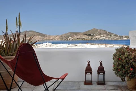 Naousa Villa with pool, garden and view Villa in Naousa