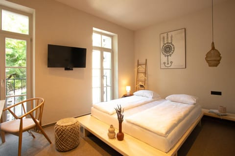 Bed, View (from property/room), Photo of the whole room