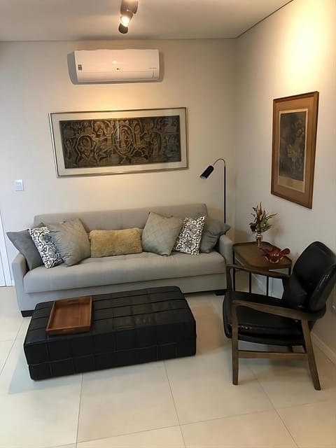 Living room, air conditioner