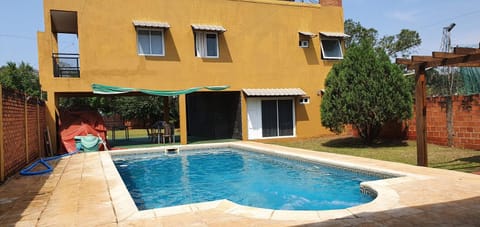 Property building, Patio, Day, Pool view, Swimming pool