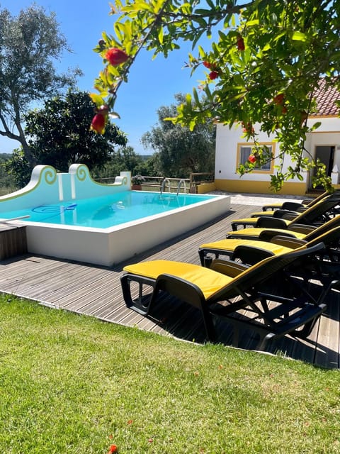 Garden view, sunbed