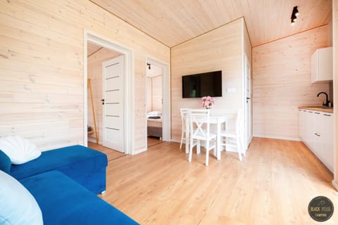 Black Pearl House in West Pomeranian Voivodeship, Poland