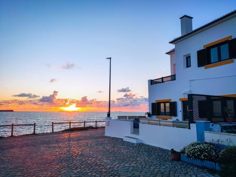 Property building, Sea view, Sunset