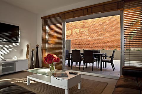 Living room, Sunset