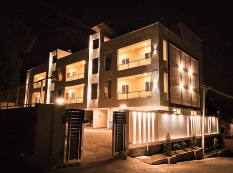 Property building, Garden view