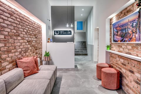 Facade/entrance, Property logo or sign, Lobby or reception