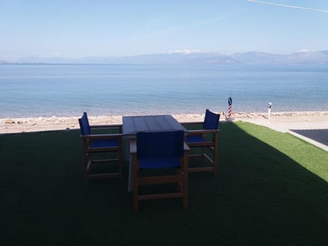 Patio, Natural landscape, Sea view