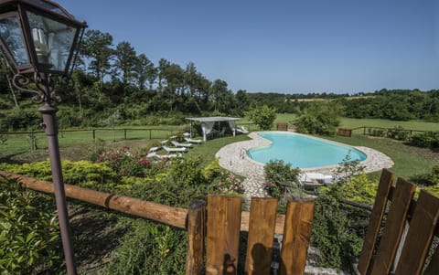 Day, Natural landscape, Garden, Garden view, Pool view, Swimming pool